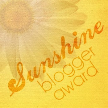 Sunshine blog award