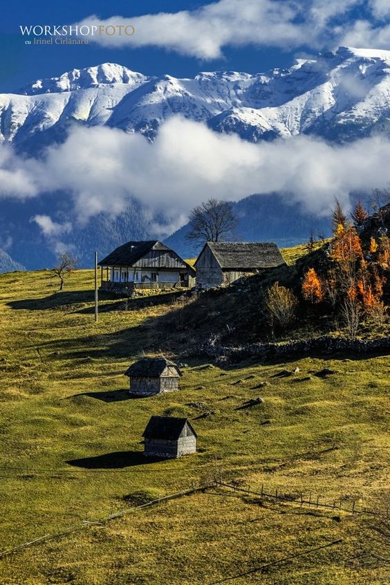 magura village, brasov, romania